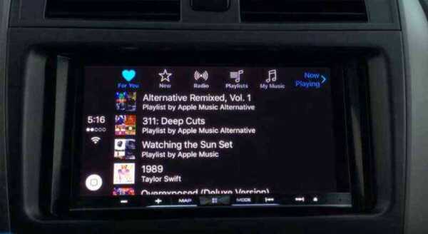 iOS 9.3、CarPlayによるApple Musicのハンズオン動画