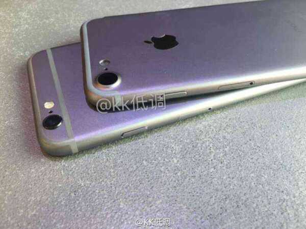 「iPhone 7」と「iPhone 6s」を比較した画像と動画