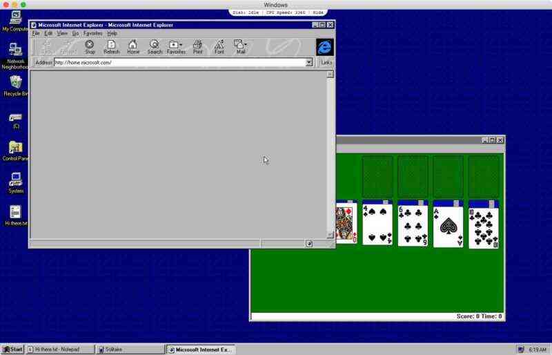 Macosで動作する Windows 95 アプリが無料公開 噂のappleフリークス