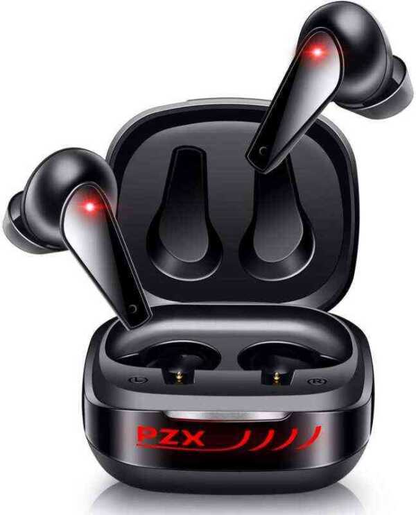 【ワイヤレス充電&最新Bluetooth5.1】 Bluetooth イヤホン 自動ペアリング