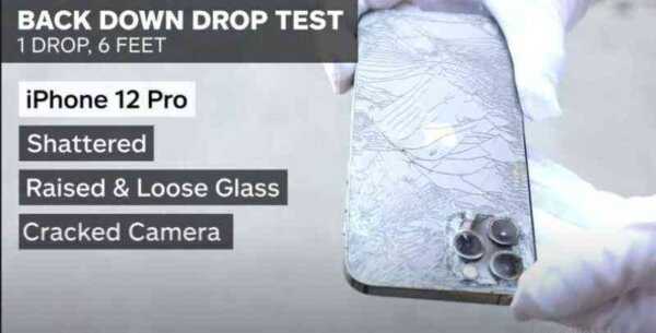 iPhone 12の落下試験結果：セラミックシールドにより、耐衝撃性が大幅に向上！