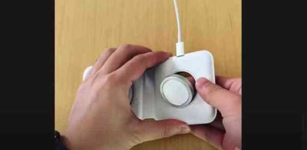 「MagSafeデュアル充電パッド」のハンズオン動画