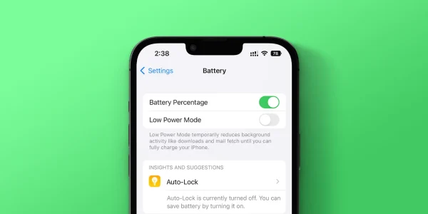 iOS 16ベータ5、ついにステータスバーにバッテリーのパーセンテージを追加