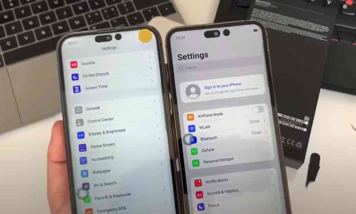 iPhone 14 Proの「中華製クローン」の動画