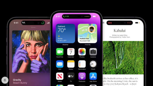 Appleの幹部、Graig Federighi氏とAlan Dye氏が、Dynamic Islandの作成について語る。