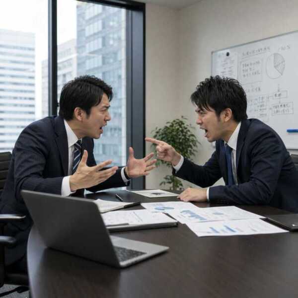 ２人のビジネスマン